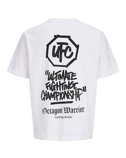 Jack &amp; Jones UFC Back Graphic T-Shirt - White