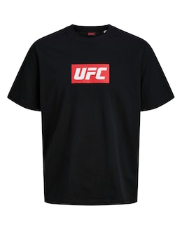 Jack &amp; Jones UFC Logo T-Shirt - Black