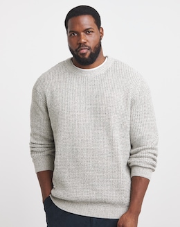Jack &amp; Jones Global Knitted Jumper - Natural