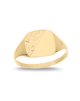 9 Carat Gold Men's Signet Ring