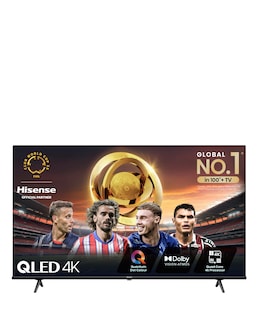 Hisense 65in 65E7NQTUK Smart 4K UHD HDR QLED TV with Amazon Alexa