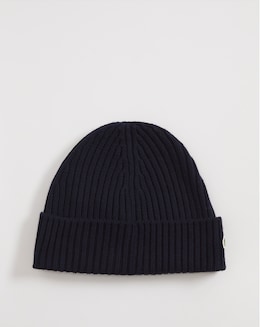 Lacoste Navy Classic Beanie