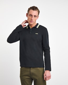 BOSS Long Sleeve Plisy Polo