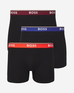 BOSS 3 Pack Contrast Power Boxer