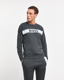 BOSS Grey Authentic Lounge Sweat