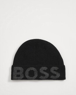 BOSS Black Logo Beanie