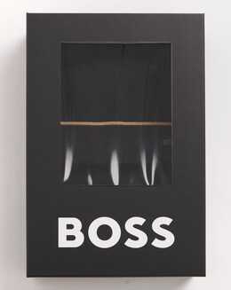 BOSS Black Hat &amp; Scarf Gift Set