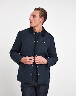 Lyle &amp; Scott Navy Quilted Jacket