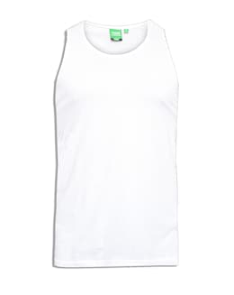 D555 Fabio Muscle Vest White