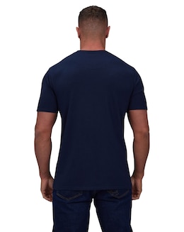 Raging Bull Organic Tee Navy