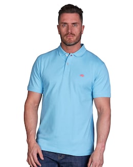 Raging Bull Classic Organic Polo Sky Blue