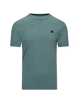 Raging Bull Tee Green Marl