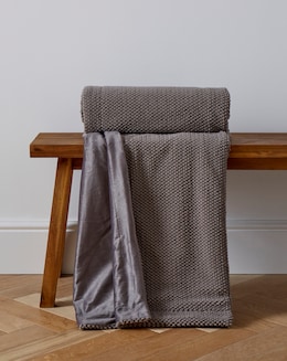 Bobble Fleece Throw