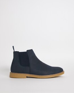 Jacamo Casual Flex Chelsea Boot Wide With Gum Outsole