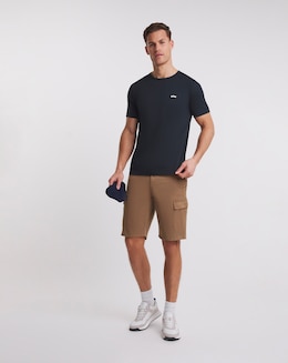 BOSS Beige Casual Cargo Short