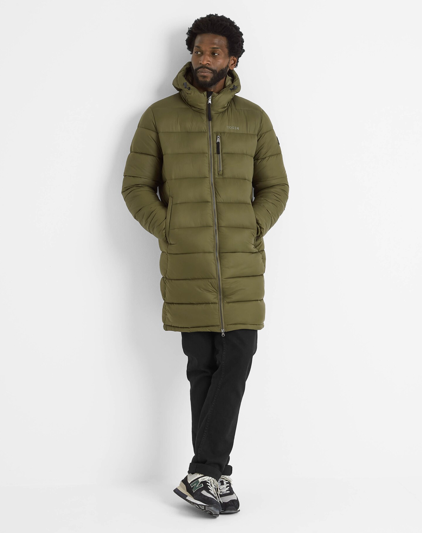 Men s Green Winter Coats Jacamo