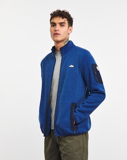 Snowdonia Knitted Zip Through Jacket