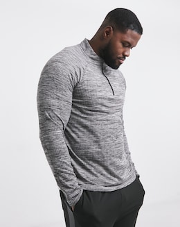 Active Grid Fleece Lined Track Top