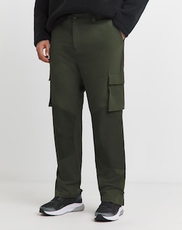 Snowdonia Khaki Panel Detail Walking Trouser