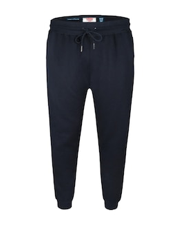 D555 Brandon Navy Cuffed Jogger With Side And Back Pockets