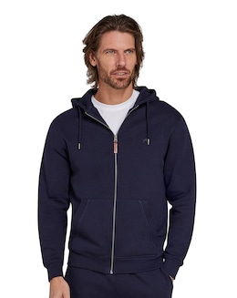 Raging Bull Classic Zip Through Hoodie Navy
