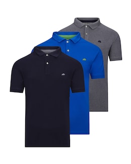 Raging Bull Multipack Class Organic Polo Multi