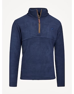 Raging Bull Fleece Quarter Zip Navy