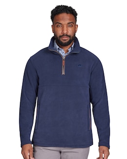 Raging Bull Fleece Quarter Zip Navy