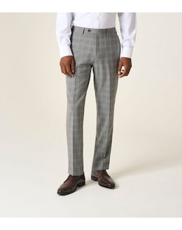 Skopes Dettori Suit Trouser Brown/Blue Check