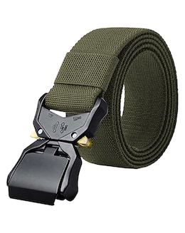 D555 DALE Tactical Webbing Belt With Heavy Duty Quick Release Buckle