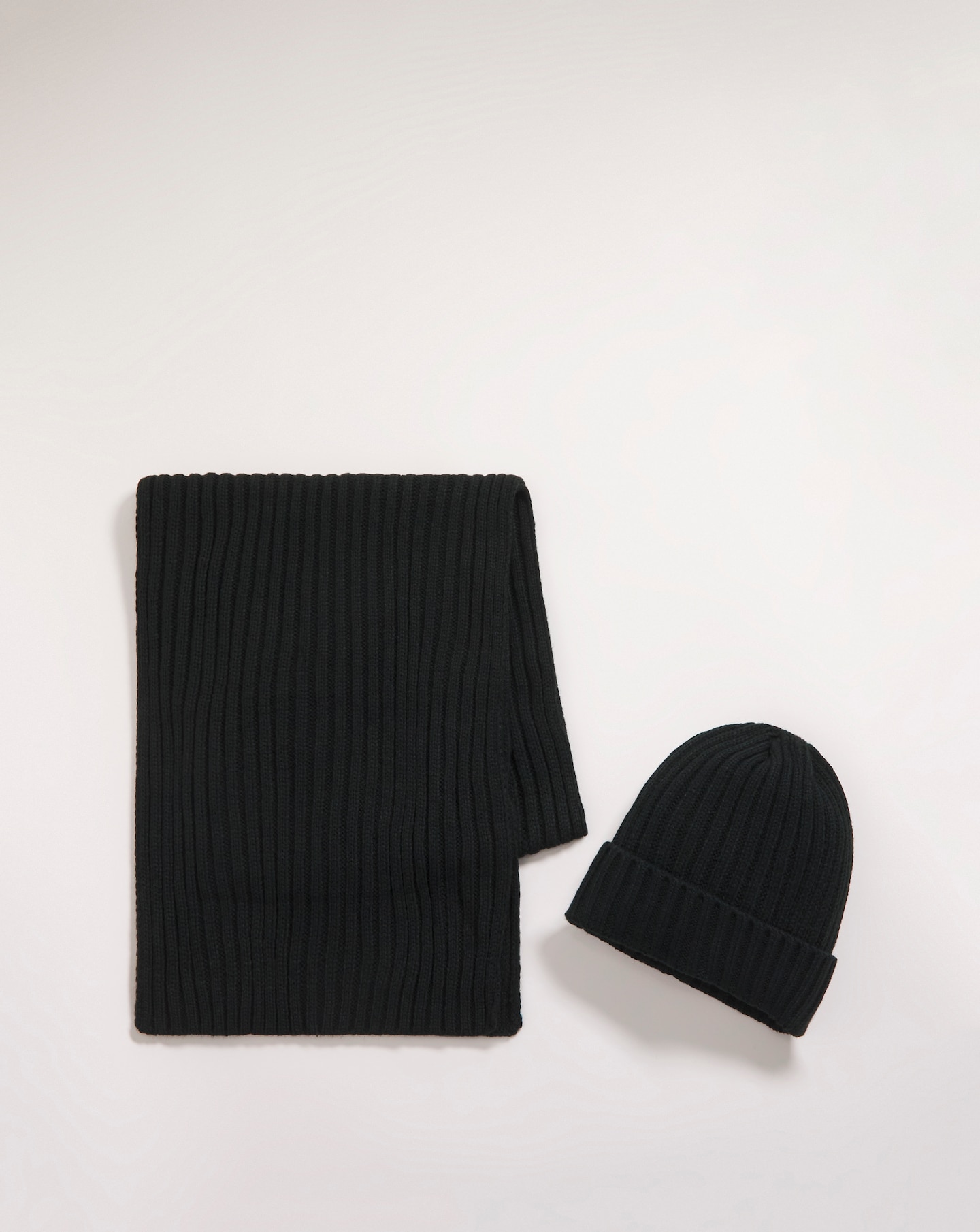 Basic Beanie and Scarf Set