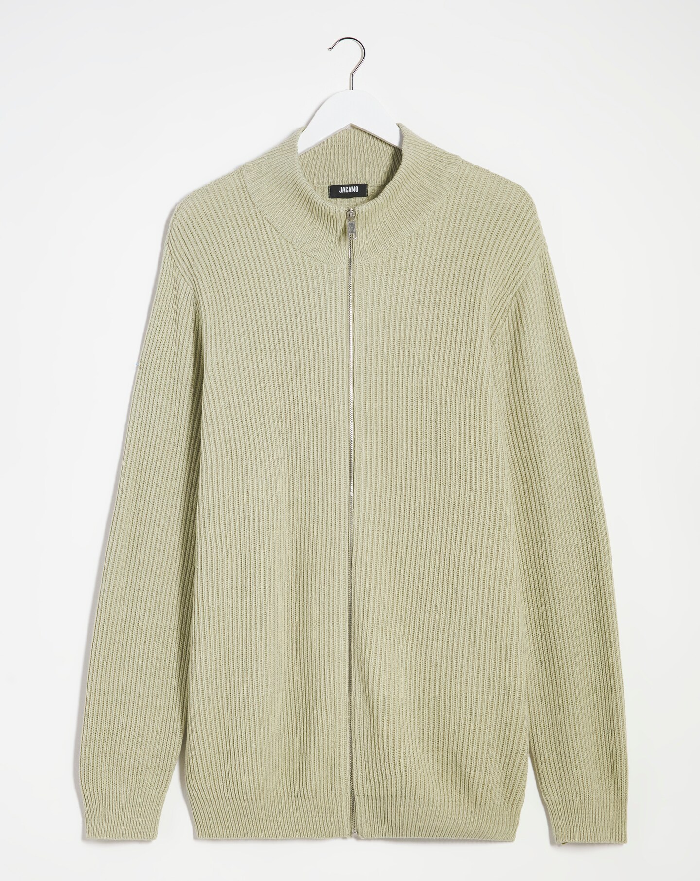 Fisherman Zip Neck Cardigan | Jacamo