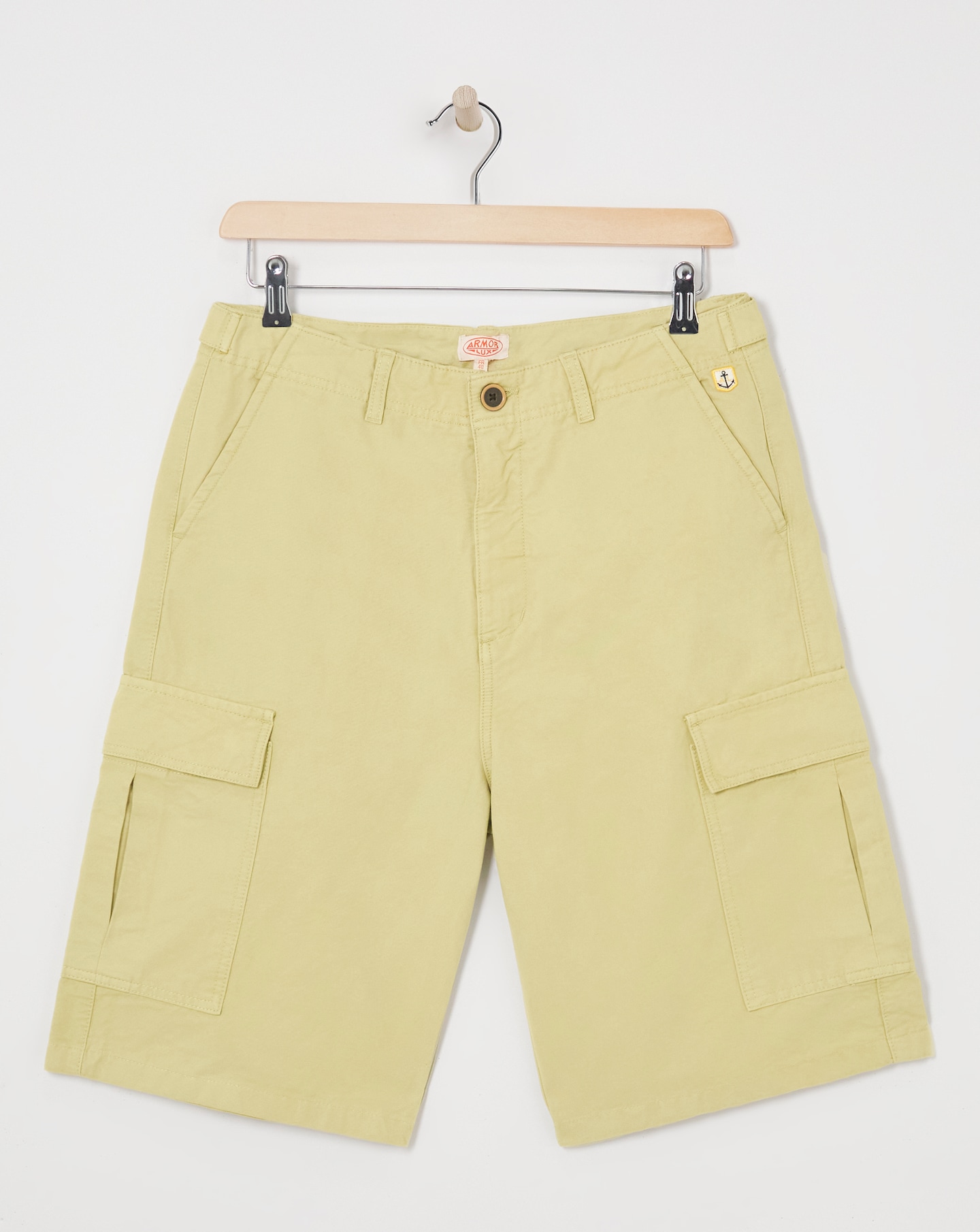 Armor Lux Cargo Shorts - Pale Olive