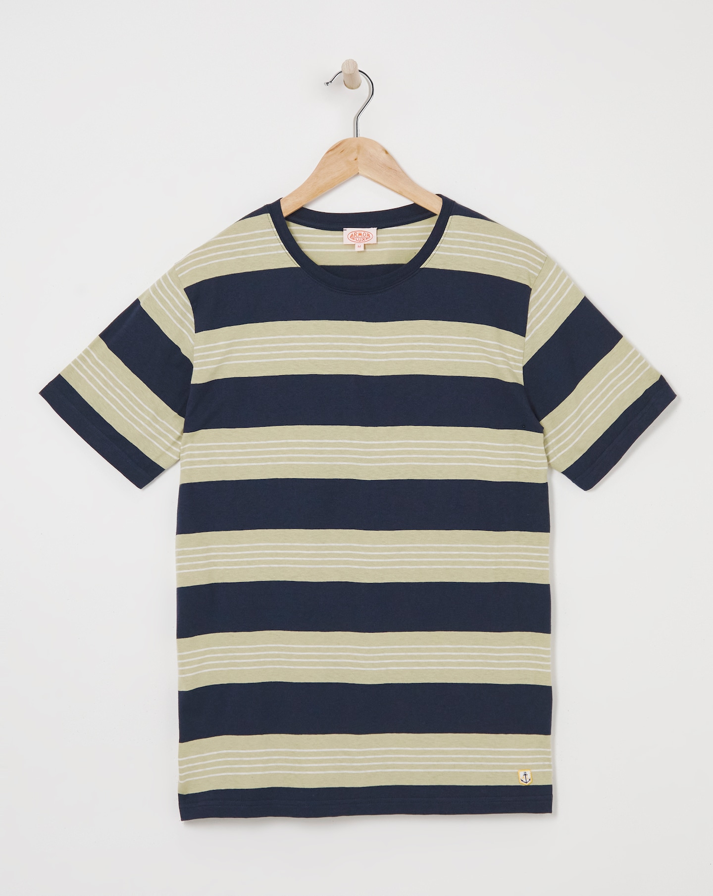 Armor Lux Striped Crew Neck T-Shirt
