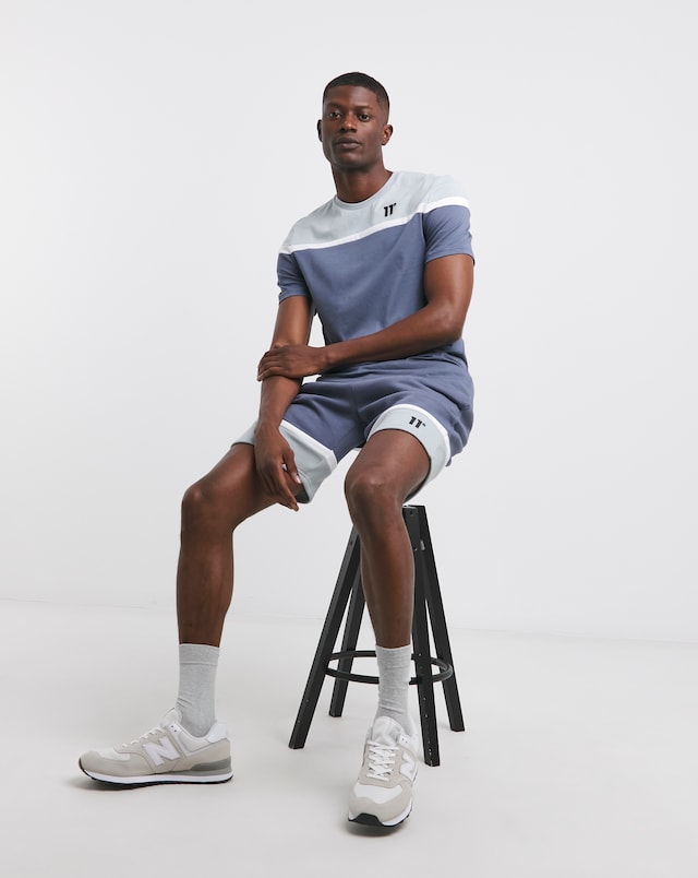 11 Degrees Contrast Panel T-Shirt