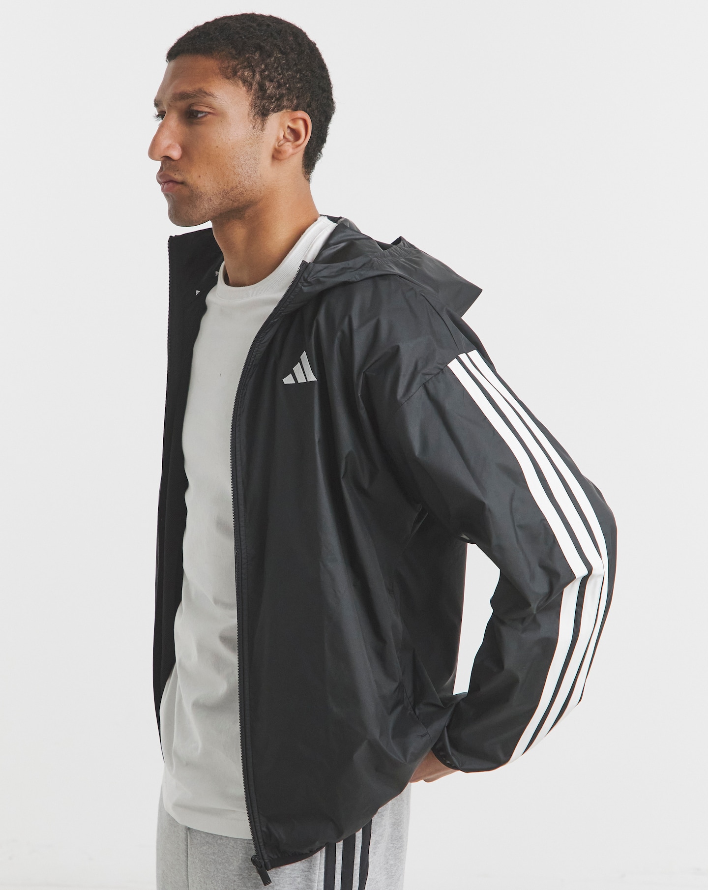 adidas 3 Stripes Windbreaker