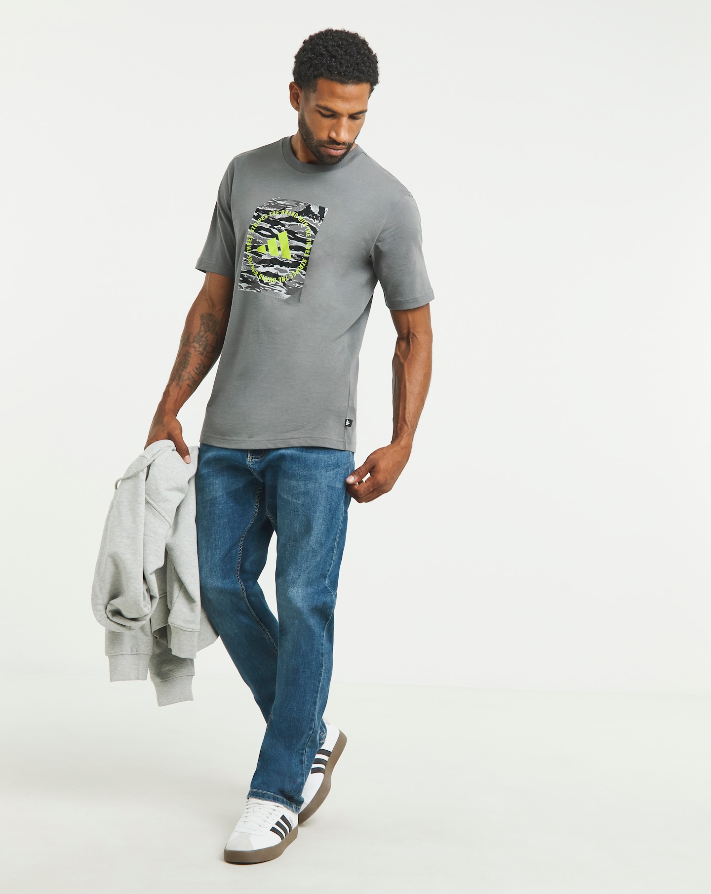 adidas Camo Box T-Shirt