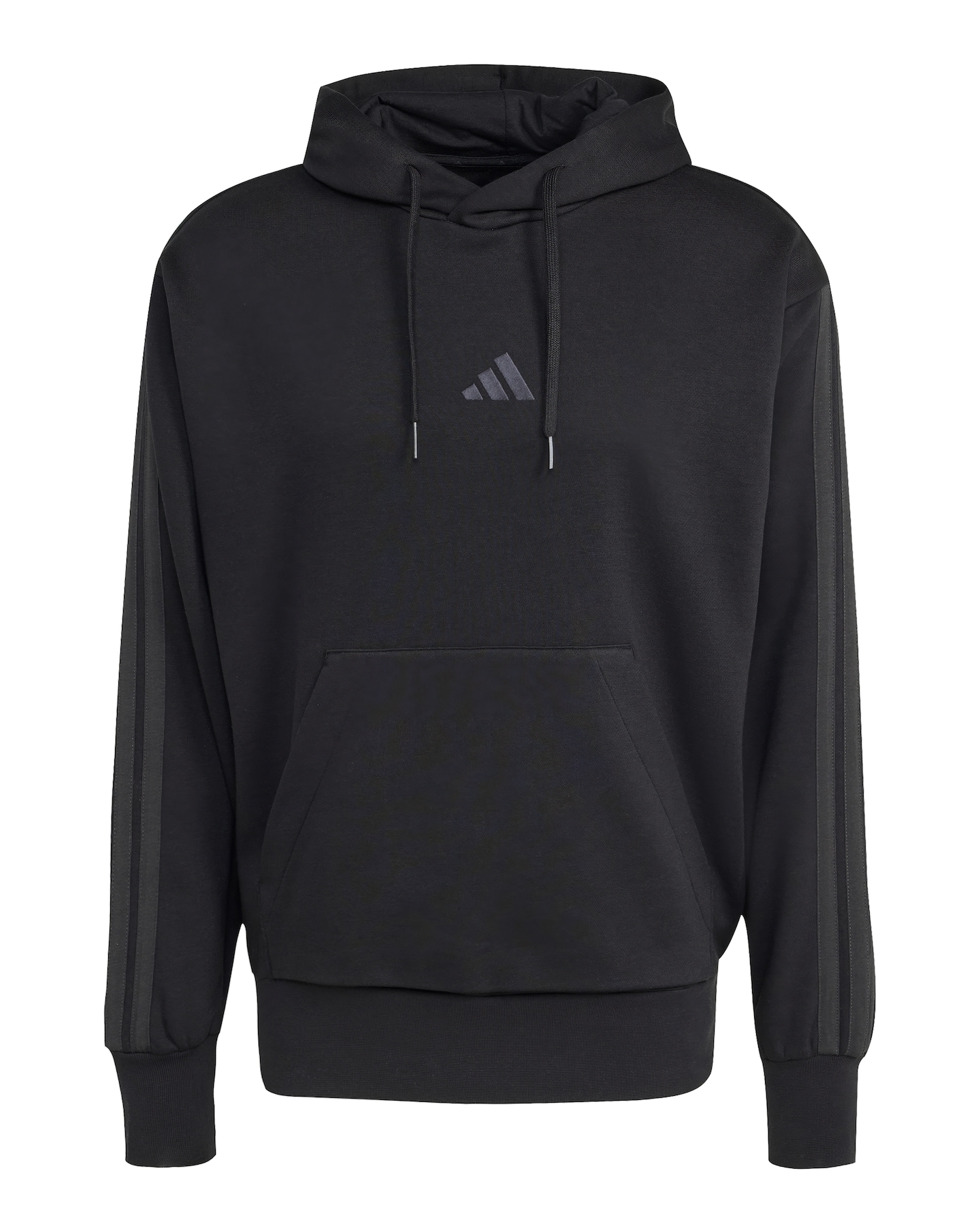 New In - adidas 3 Stripes Fleece Hoodie
