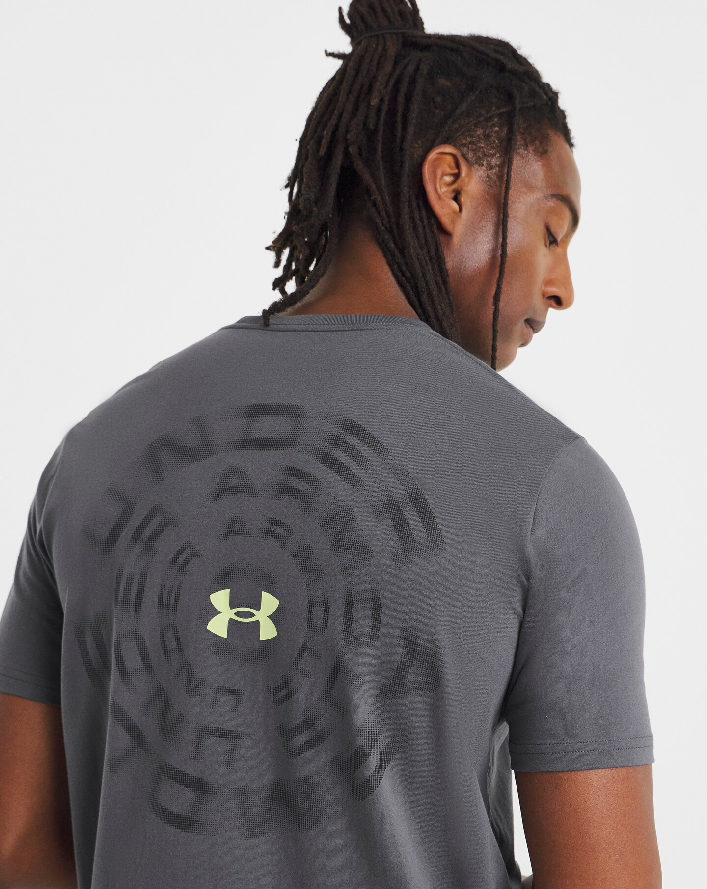 Under Armour Back Print Blur Logo T-Shirt