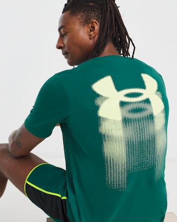 Under Armour Back Print Large Blur Logo T-Shirt