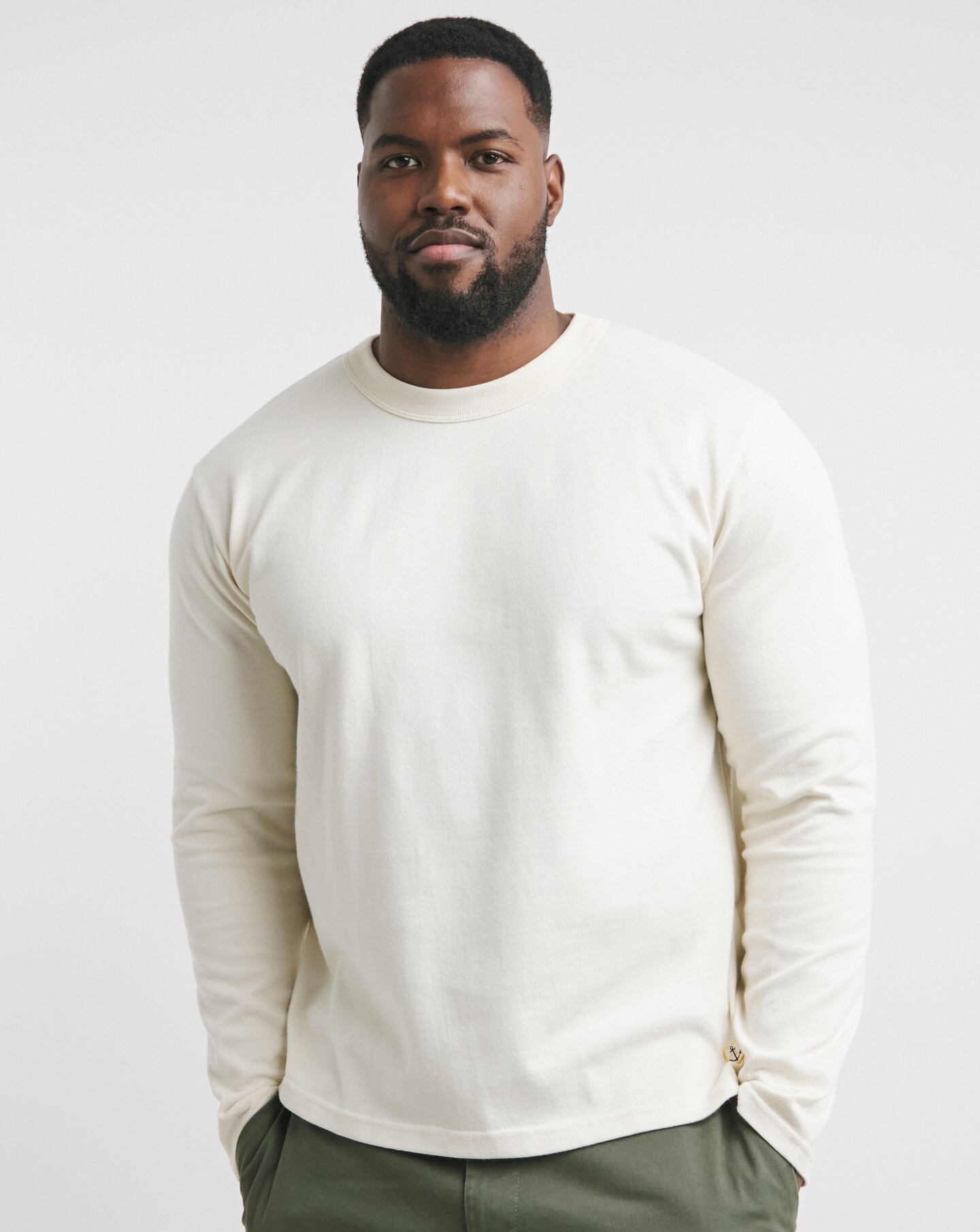 Armor Lux Long Sleeve T-Shirt - Natural