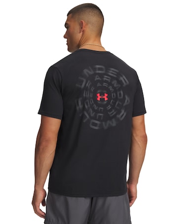 Under Armour Back Print Blur Logo T-Shirt