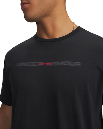 Under Armour Back Print Blur Logo T-Shirt