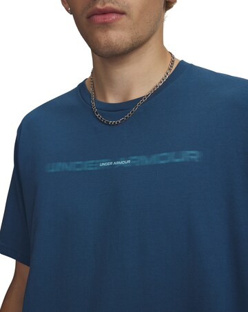 Under Armour Back Print Blur Logo T-Shirt