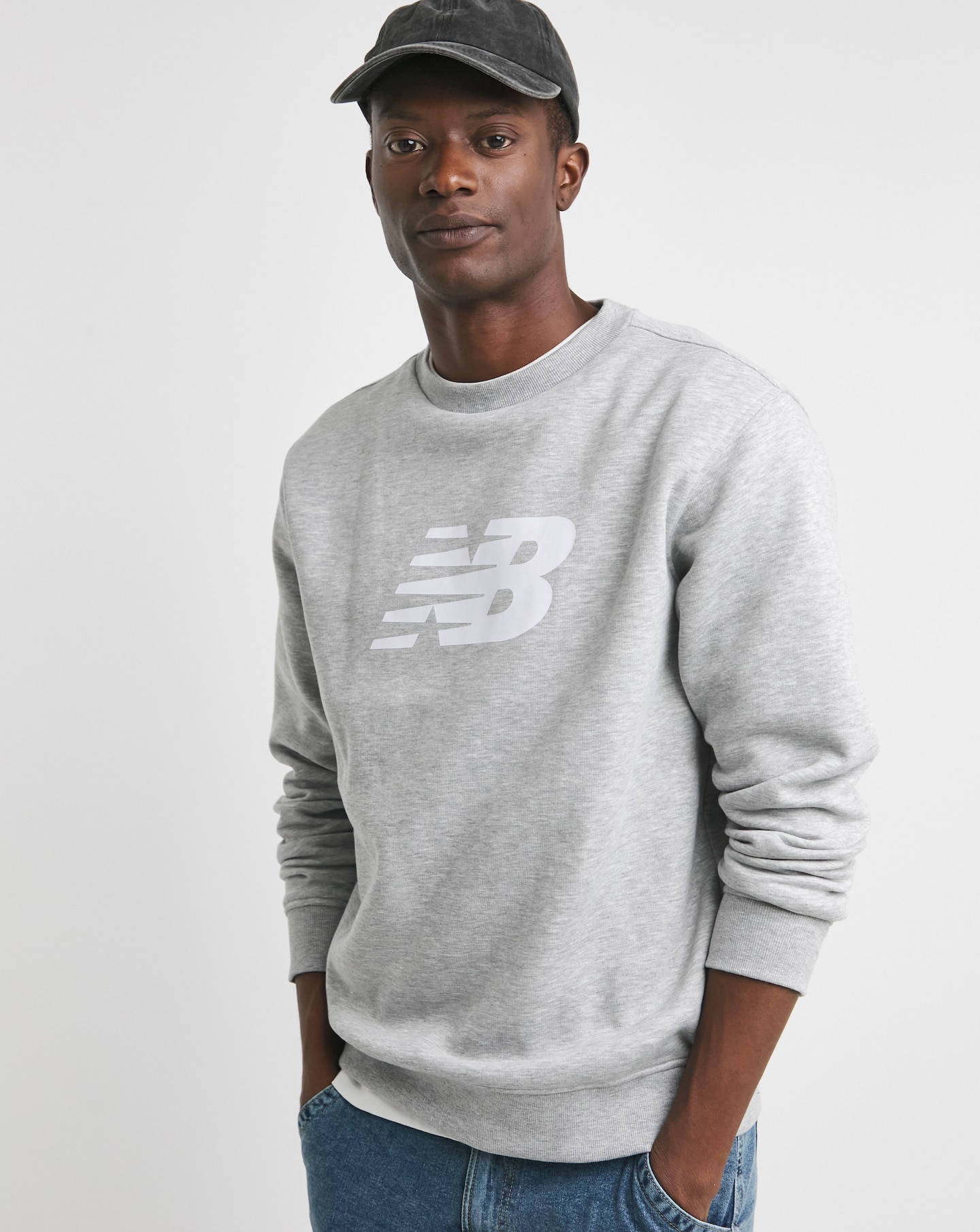 New Balance Big Logo Crew Sweatshirt