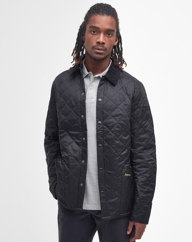 Barbour Heritage Liddesdale Quilted Jacket - Black