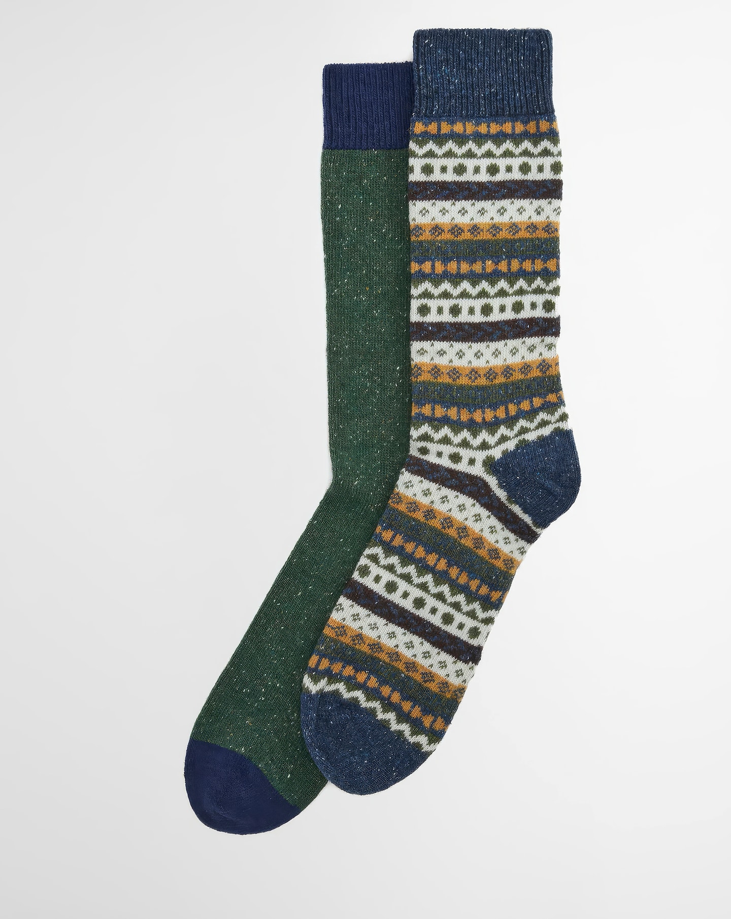 Barbour Fair Isle Sock 2 Pack - Classic