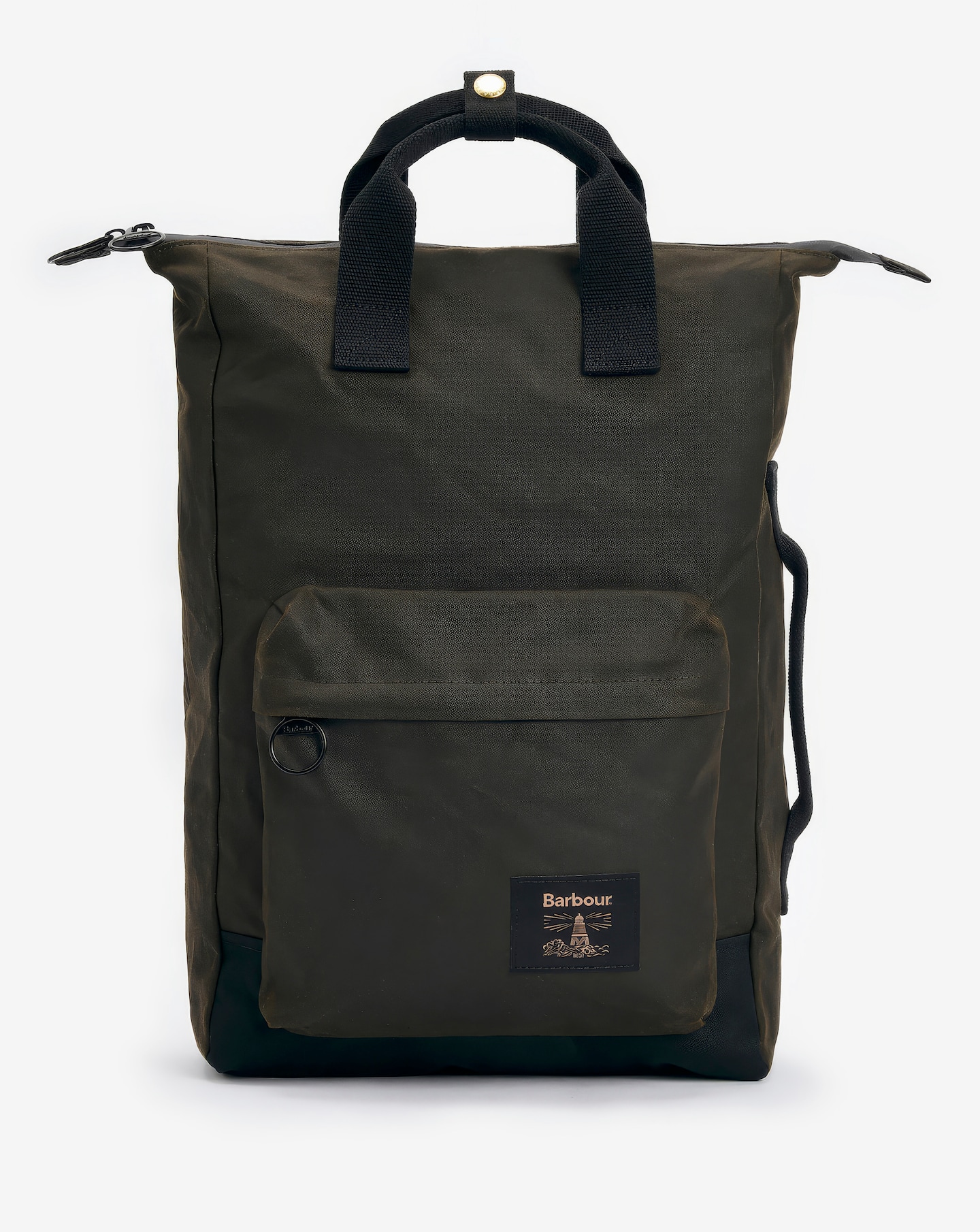 Barbour Field Wax Backpack - Olive