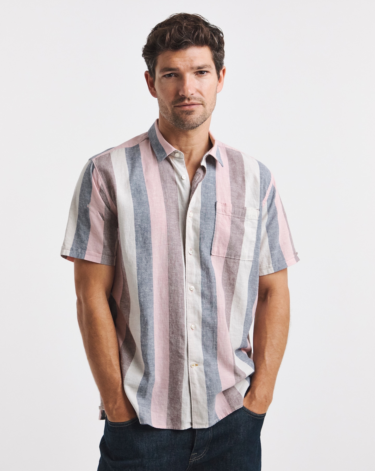 New In - Barbour Portwell Stripe Summer Fit Shirt