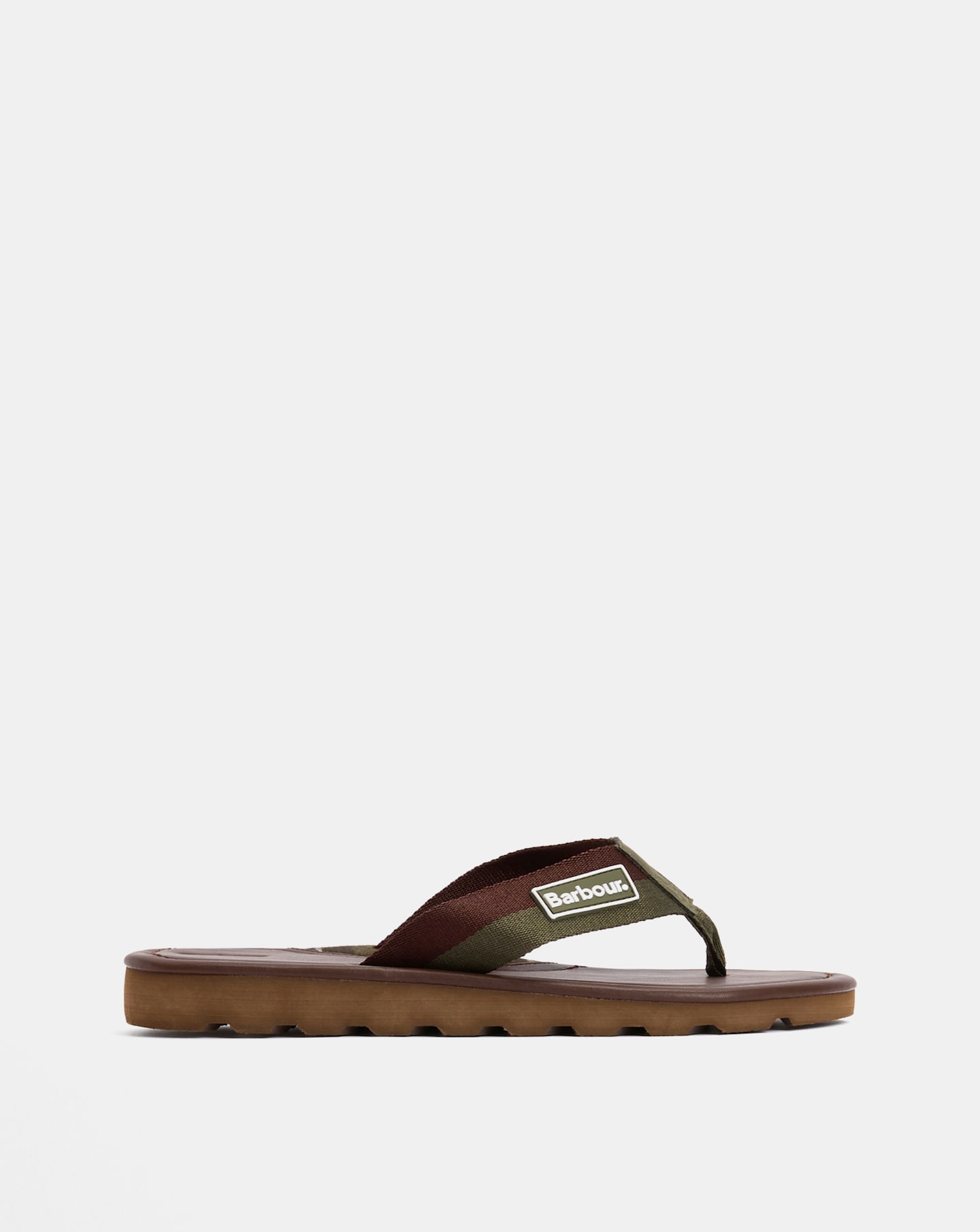New In - Barbour Harker Sandal - Chocolate